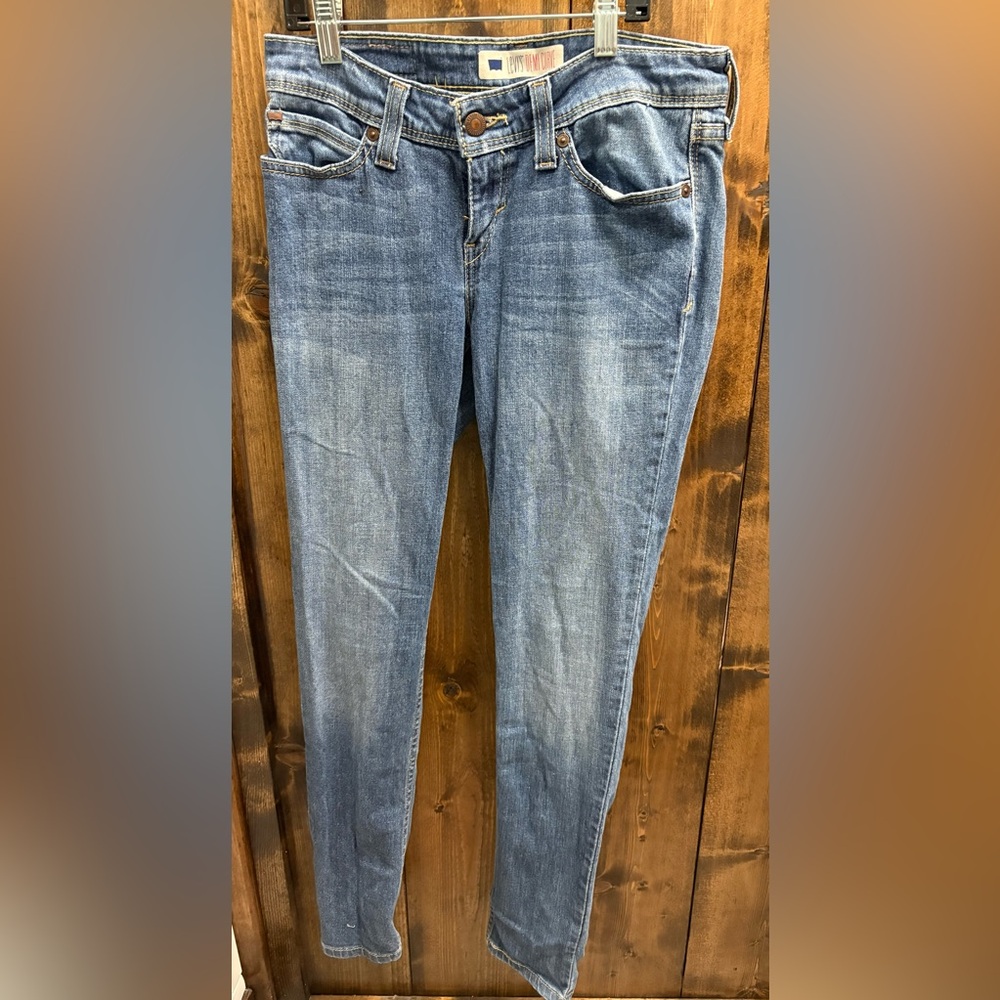 Levi's Blue Denim Demi Curve Jeans